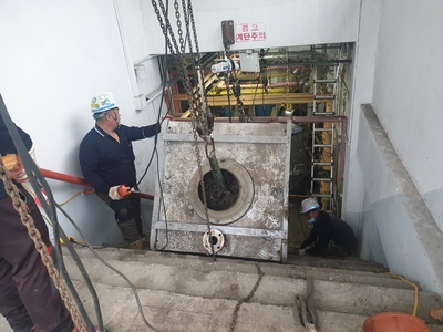 대형보일러 시공사례(한국철도공사**본부)